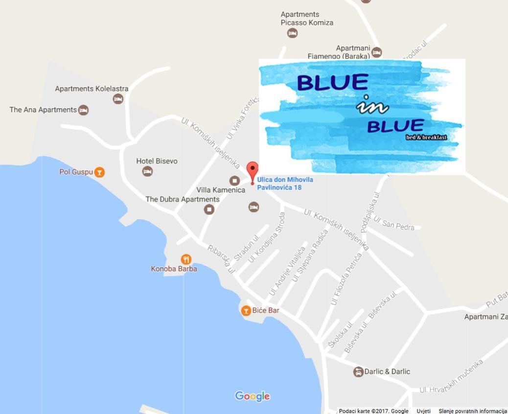 Bed And Breakfast Blue In Blue คอมีชา ภายนอก รูปภาพ